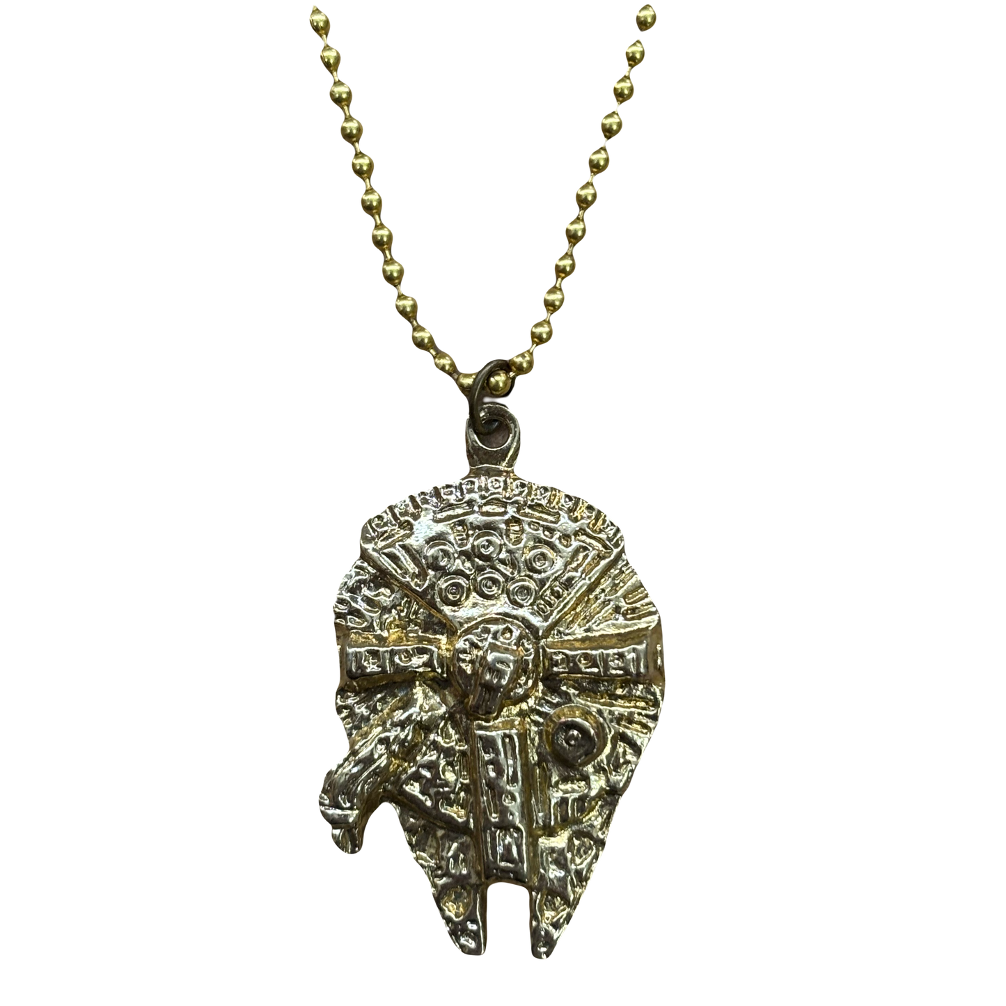 Vintage Millennium Falcon Necklace