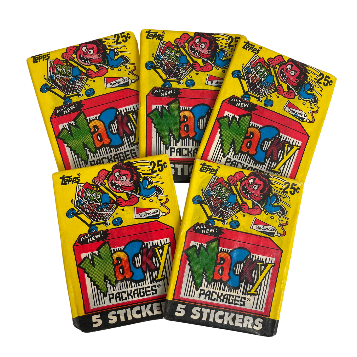 Wacky Packages 5-pack