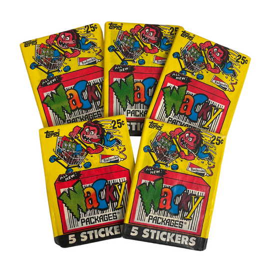 Wacky Packages 5-pack