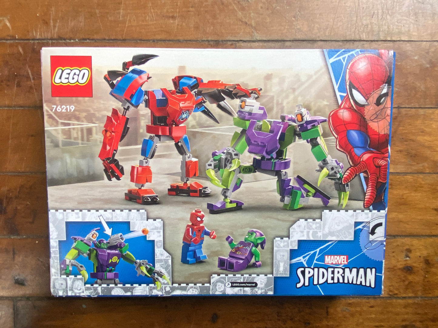 LEGO Marvel Spider-Man - Spider-Man & Green Goblin Mech Battle Set