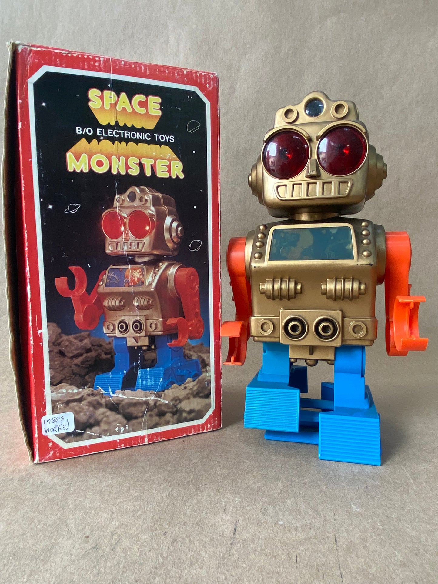 1980's Space Monster Robot toy