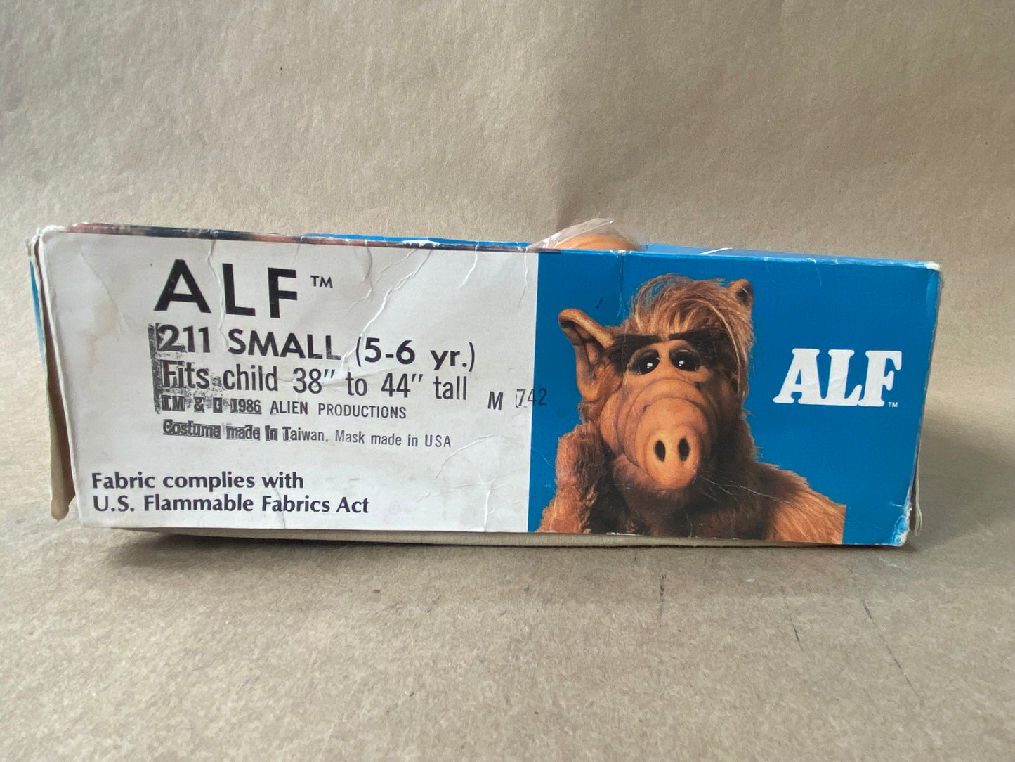 Original ALF costume with Mask