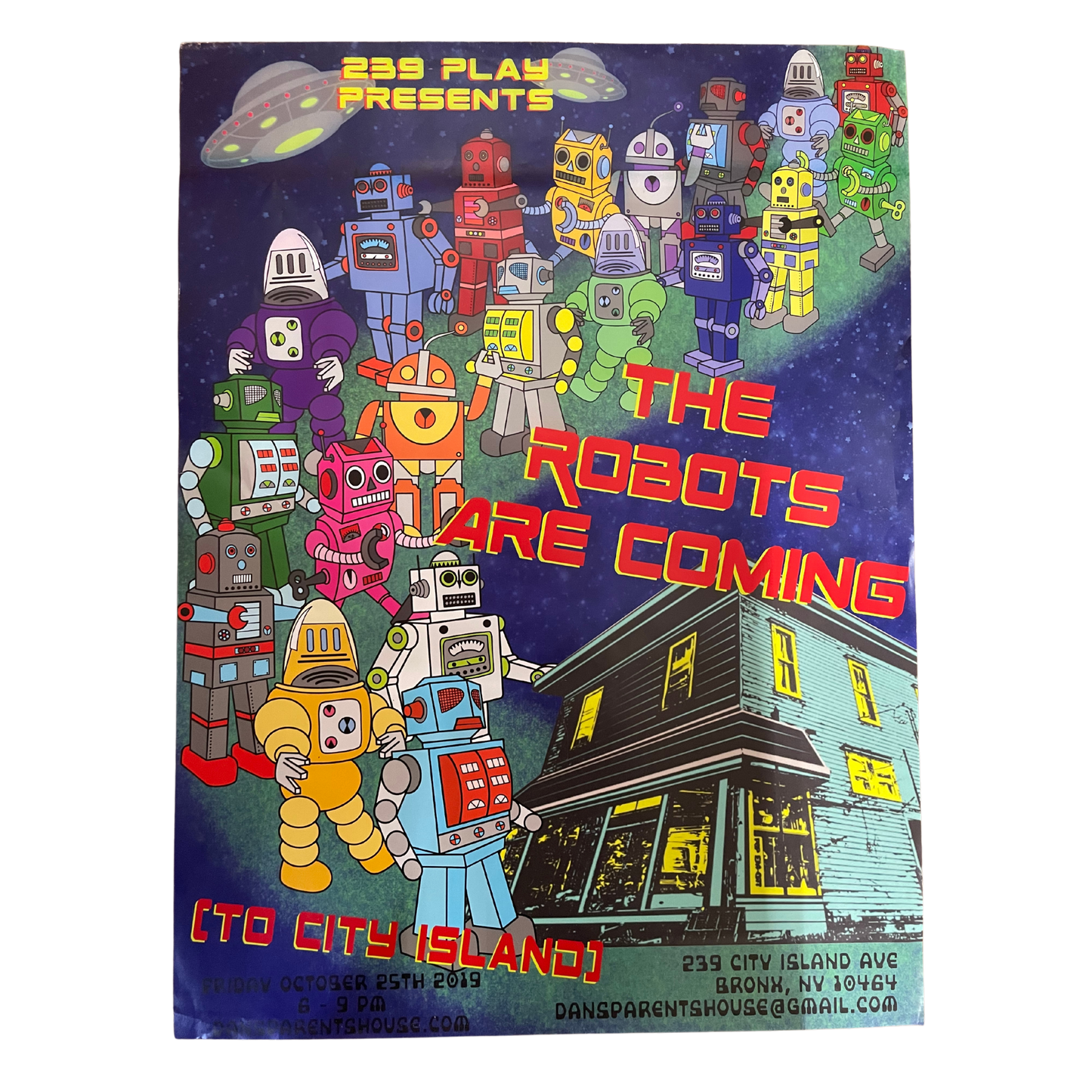 The Robots Are Coming Poster